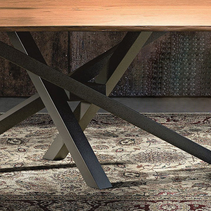 Home Solid Wood Dining Table Luxury Wood Color Dining Room Table Clearhalo 'Dining Tables & Seating' 'Dining Tables' 'dining_table' 'furn' 'furn_dining_table' 'Furniture' 'Kitchen & Dining Furniture' 5563208
