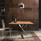 Home Solid Wood Dining Table Luxury Wood Color Dining Room Table Clearhalo 'Dining Tables & Seating' 'Dining Tables' 'dining_table' 'furn' 'furn_dining_table' 'Furniture' 'Kitchen & Dining Furniture' 5563209