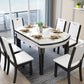 Sintered Stone Top Table 4 Legs Dining Table Home Kitchen Dinner