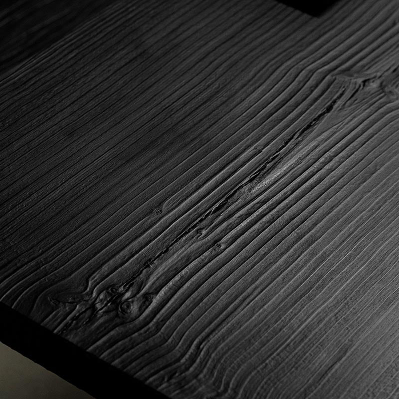 Acrylic Clear Double Pedestal Dining Table Modern Solid Wood Top Dinette Table Clearhalo 'Dining Tables & Seating' 'Dining Tables' 'dining_table' 'furn' 'furn_dining_table' 'Furniture' 'Kitchen & Dining Furniture' 5563379