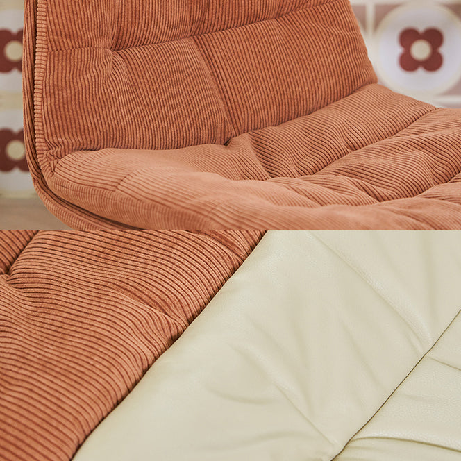 Industrial Dining Chairs Armless Chair with Metal Legs for Home