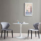 Contemporary Dining Chairs Armless Chair with Wooden Legs for Home
