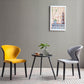 Contemporary Dining Chairs Armless Chair with Wooden Legs for Home