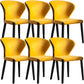 Contemporary Dining Chairs Armless Chair with Wooden Legs for Home