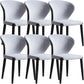 Contemporary Dining Chairs Armless Chair with Wooden Legs for Home