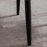 Contemporary Dining Chairs Armless Chair with Wooden Legs for Home