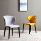 Contemporary Dining Chairs Armless Chair with Wooden Legs for Home