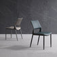 Chaises de salle à manger contemporaines chaise sans bras avec des jambes en métal pour la maison