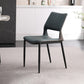 Chaises de salle à manger contemporaines chaise sans bras avec des jambes en métal pour la maison