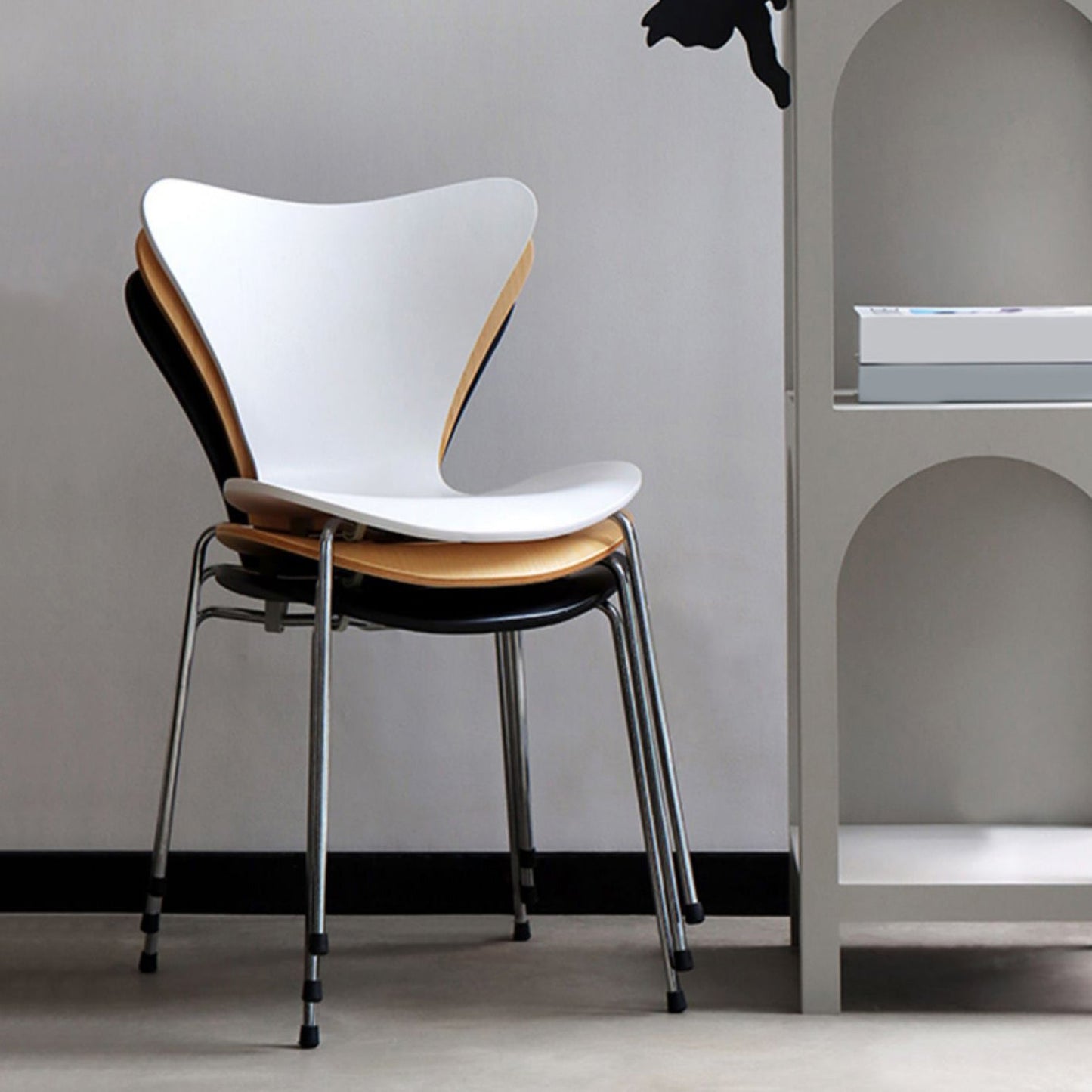 Solid Wood Armless Dining Chairs Contemporary Side Chair Set