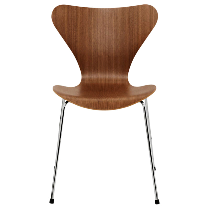 Solid Wood Armless Dining Chairs Contemporary Side Chair Set