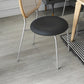 Contemporary Dining Chair Armless Chair with Metal Legs for Home