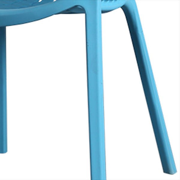 Chaise d'arme à chaises de salle à manger contemporaine avec des jambes en plastique pour la maison