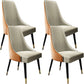 Parsons Armless Dining Chairs Glam Side Chair Set for Dining Room