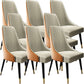 Parsons Armless Dining Chairs Glam Side Chair Set for Dining Room