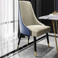 Parsons Armless Dining Chairs Glam Side Chair Set for Dining Room