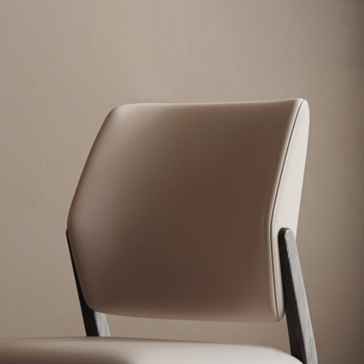 Contemporary Side Dining Chairs Open Back Dining Room Chair for Home Clearhalo 'Dining Chairs' 'Dining Tables & Seating' 'dining_chair' 'furn' 'furn_dining_chair' 'Furniture' 'Kitchen & Dining Furniture' 5563882