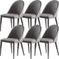 Parsons Dining Room Chair Upholstered Armless Dining Chairs for Home Dark Gray 6 Piece Set Clearhalo 'Dining Chairs' 'Dining Tables & Seating' 'dining_chair' 'furn' 'furn_dining_chair' 'Furniture' 'Kitchen & Dining Furniture' 5563975