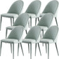 Parsons Dining Room Chair Upholstered Armless Dining Chairs for Home Green 8 Piece Set Clearhalo 'Dining Chairs' 'Dining Tables & Seating' 'dining_chair' 'furn' 'furn_dining_chair' 'Furniture' 'Kitchen & Dining Furniture' 5564008