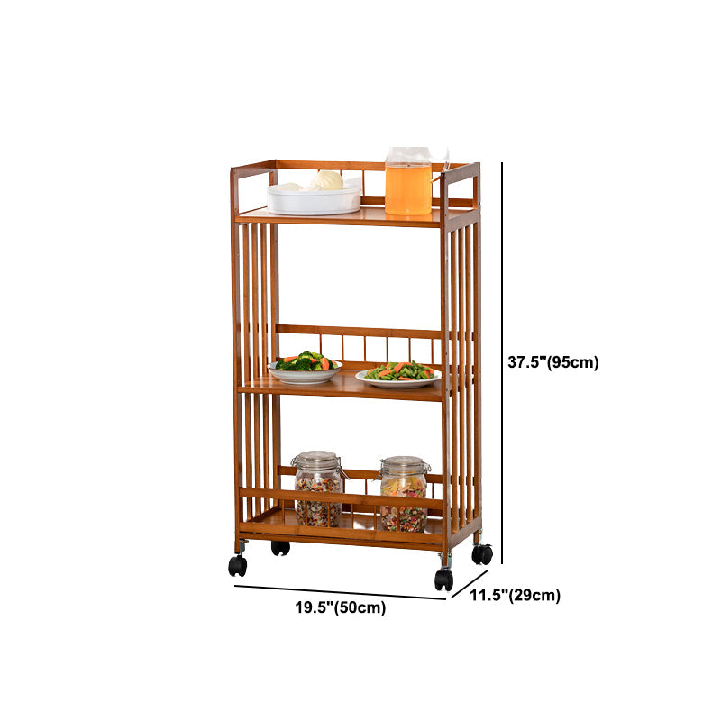 Tavolo da preparazione a rotolamento in stile contemporaneo tavolo da preparazione in legno per ristorante