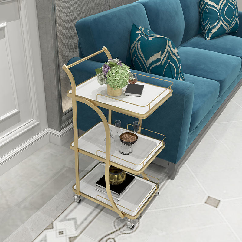 Tavolo da preparazione in stile contemporaneo tavolo da preparazione a rotolamento per cucina