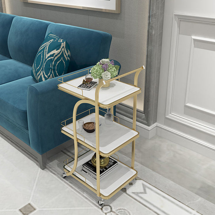 Tavolo da preparazione in stile contemporaneo tavolo da preparazione a rotolamento per cucina