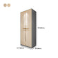 Modern Style Wood Wardrobe Wood Wardrobe with Shelves Armoire Wardrobe Closet Clearhalo 'Armoires & Wardrobes' 'armoires_wardrobes' 'Bedroom Furniture' 'furn' 'furn_armoires_wardrobes' 'Furniture' 5564454