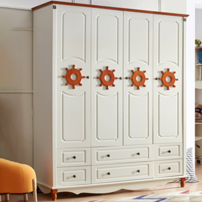 Küstenschrank mit Scharnier -Tür hergestellt Holz Matt Finish Lagerschrank