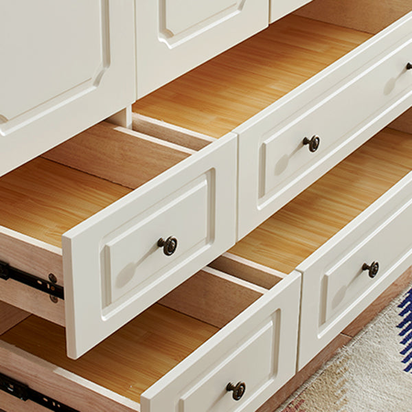 Küstenschrank mit Scharnier -Tür hergestellt Holz Matt Finish Lagerschrank