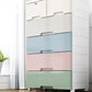 Modern Style Non-Hanging Armoire Plastic Home Storage Cabinet