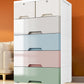 Modern Style Non-Hanging Armoire Plastic Home Storage Cabinet