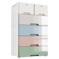 Modern Style Non-Hanging Armoire Plastic Home Storage Cabinet