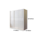 Armario blanco moderno Armally Wood Gabinete de armario con cajones con cajones
