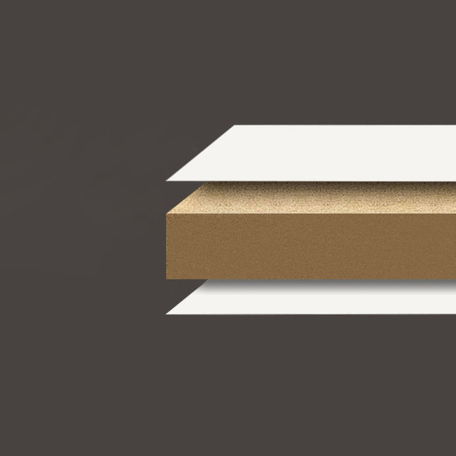 Engineered Wood Wardrobe Cabinet White Modern Wardrobe with Drawer Clearhalo 'Armoires & Wardrobes' 'armoires_wardrobes' 'Bedroom Furniture' 'furn' 'furn_armoires_wardrobes' 'Furniture' 5564798