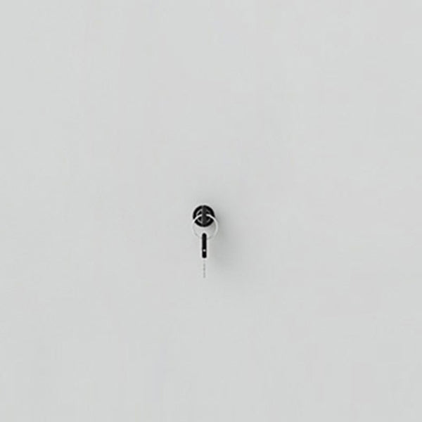 Moderner Style -Scharnier -Türgarderobe für Home Grey Metal Cabinet