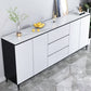 Sieto sideboard a buffet in stile moderno e sideboard del cassetto per cucina