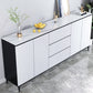 Sieto sideboard a buffet in stile moderno e sideboard del cassetto per cucina