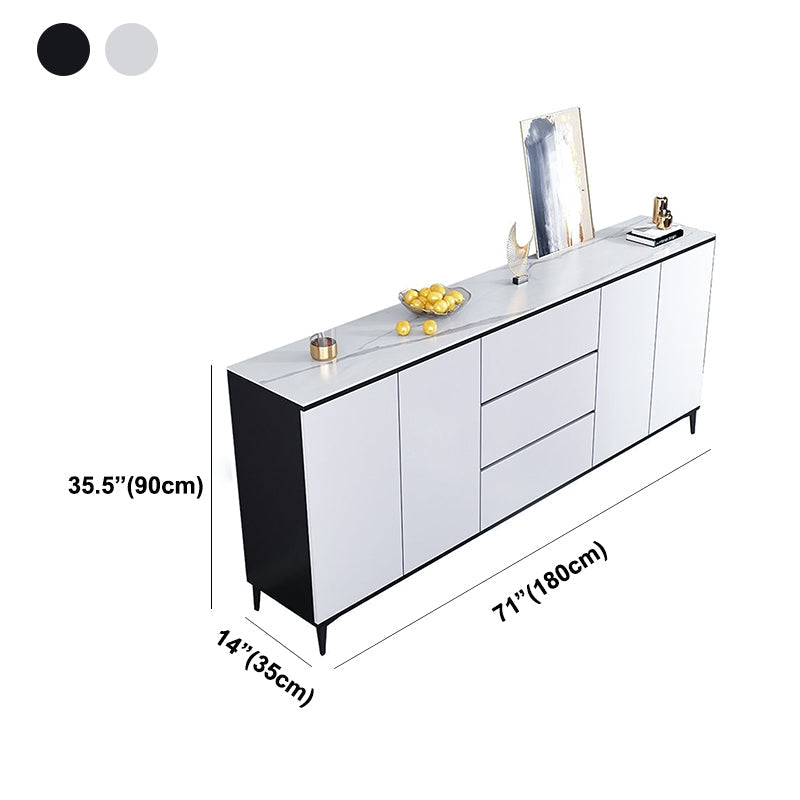 Sieto sideboard a buffet in stile moderno e sideboard del cassetto per cucina