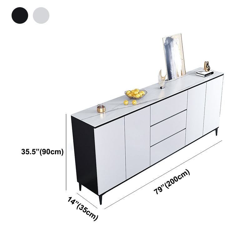 Sieto sideboard a buffet in stile moderno e sideboard del cassetto per cucina