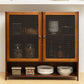 Contemporary Side Board Engineered Wood Sideboard with Door for Kitchen