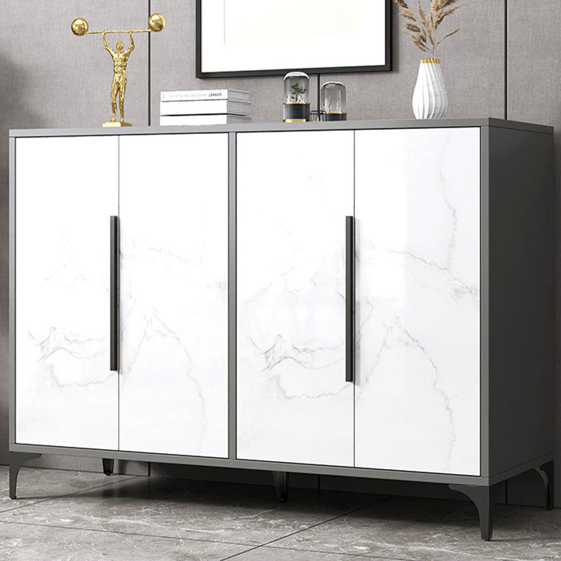 Sideboard in legno ingegnerizzato contemporaneo con porte per sala da pranzo