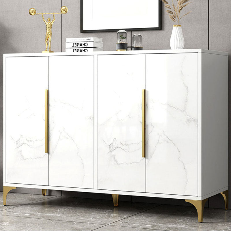 Sideboard in legno ingegnerizzato contemporaneo con porte per sala da pranzo