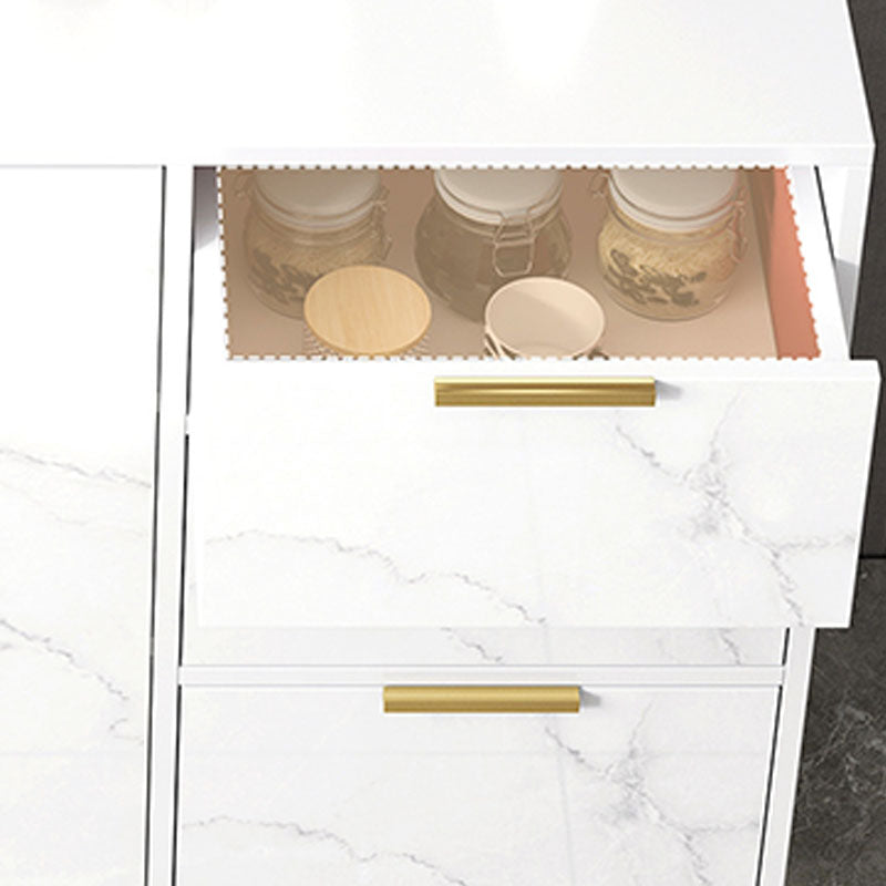 Sideboard in legno ingegnerizzato contemporaneo con porte per sala da pranzo