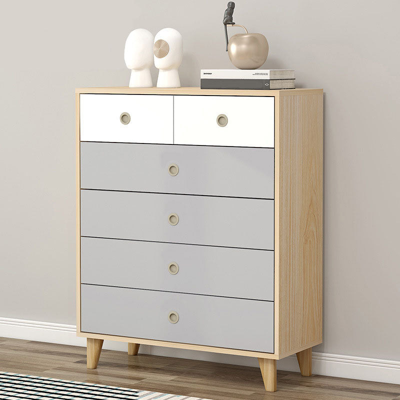 Zeitgenössische Seitenbrettentechnik -Holz Sideboard mit Eichenholzbein für Esszimmer