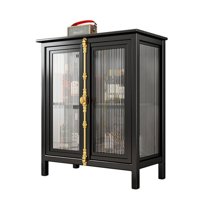 Sideboard Glam Sideboard Sideboard di stoccaggio in vetro per sala da pranzo in cucina