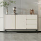 Stone moderno 33.4 "H buffet a buffet 3-drawer sala da pranzo buffet server