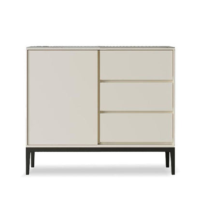 Stone moderno 33.4 "H buffet a buffet 3-drawer sala da pranzo buffet server