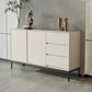 Stone moderno 33.4 "H buffet a buffet 3-drawer sala da pranzo buffet server