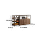 Modern Style Sideboard Metal Open Storage Sideboard for Kitchen Dining Room Clearhalo 'buffet_sideboard' 'Buffets & Sideboards' 'furn' 'furn_buffet_sideboard' 'Furniture' 'Kitchen & Dining Furniture' 5565278