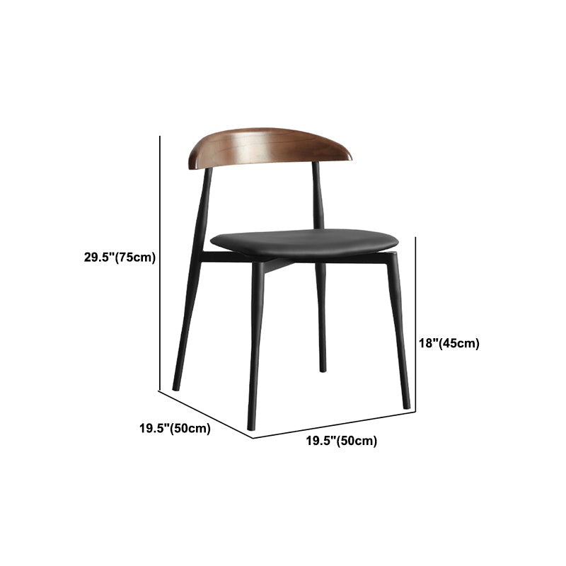 Set da pranzo moderno nero Set da pranzo con gambe in legno rettangolari da 1/2/5 pezzi per interni